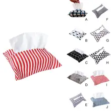 Прямая поставка мультяшная ткань украшение стола домашняя коробка для салфеток контейнер для полотенец бумажные салфетки сумка держатель Коробка Чехол