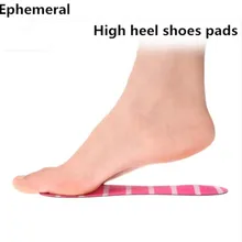 Леди 2 пар силиконовые стельки подушка обувь вставки ног протектор для женщин туфли на высоких каблуках pad дышащий поддержка ноги подушку