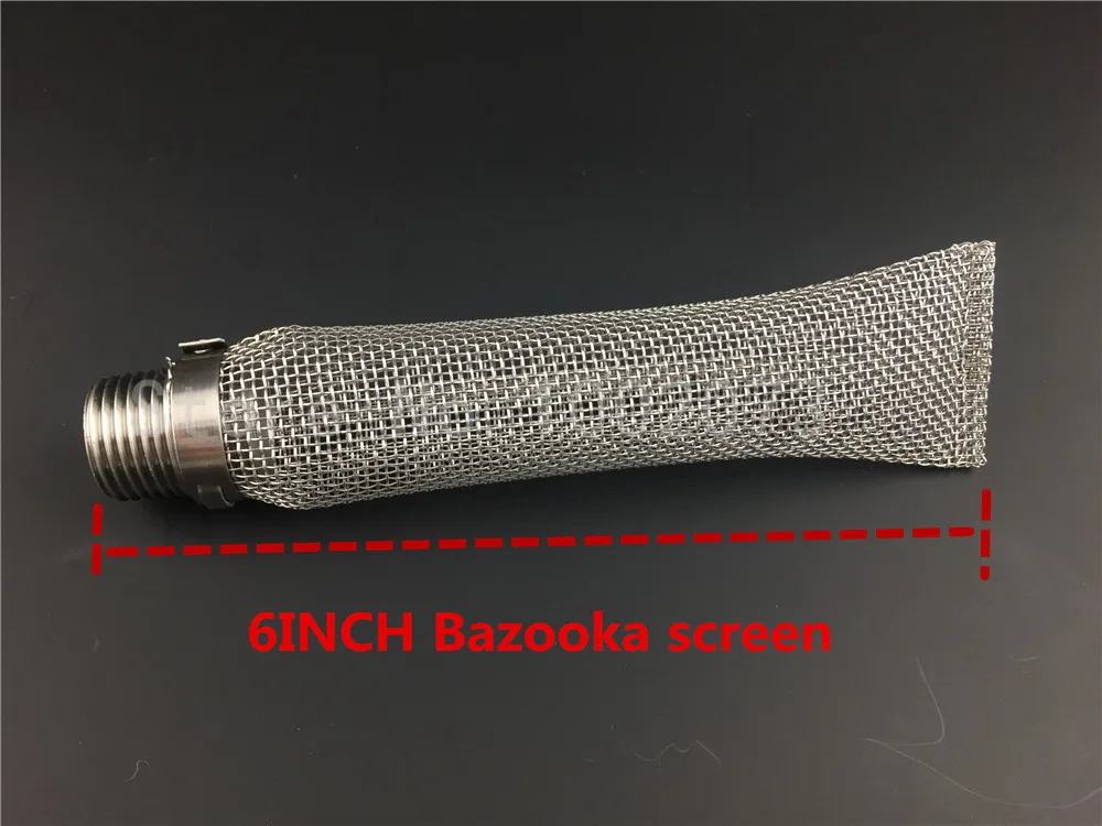 6 inch 15cm Length Stainless Steel Bazooka Screen Homebrew beer Kettle Screen Mash Filter 12NPT fitting (5)