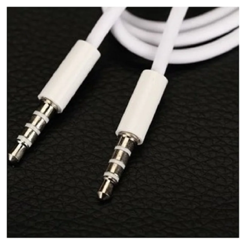 

2015 new coming Jack 3.5mm Male to male Audio Extension Cable (1M Extended) for iphone 3 4 4s 5 5s 5c 6 6 plus Headphone