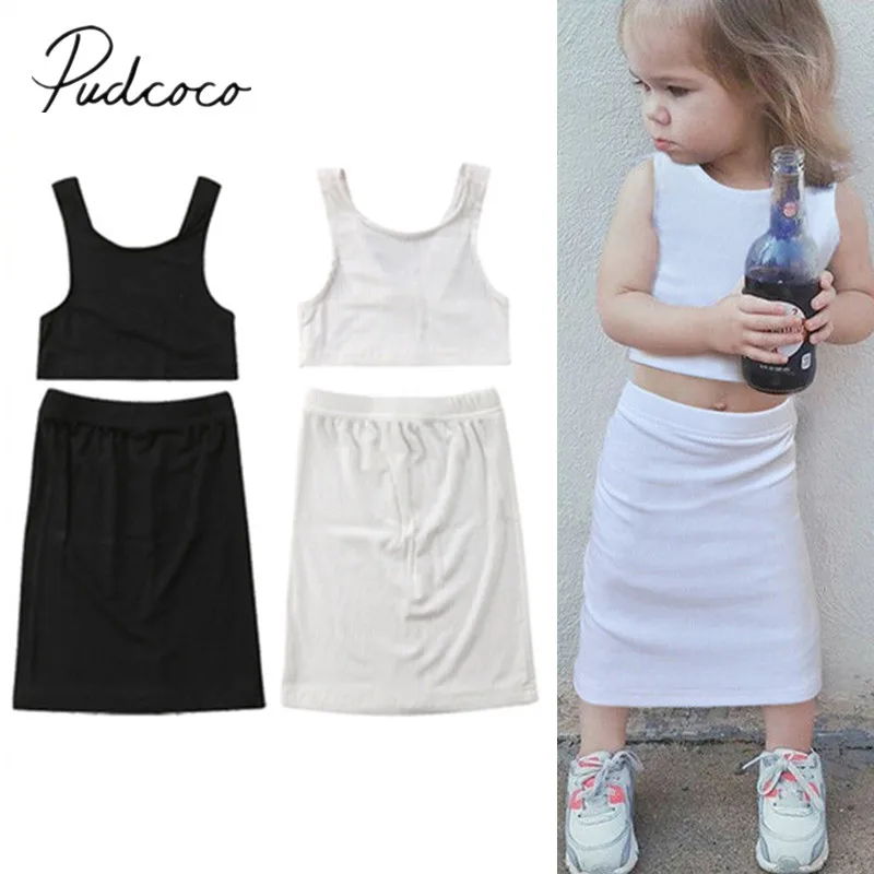 2018 Brand New Toddler Infant Summer Kid Baby Girl Sleeveless Blouse