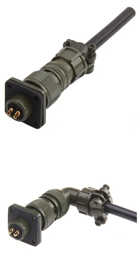 

MS3106A MS5015 10SL 2 3 Pins,MIL Aviation plug socket,Aviation Circular Connector