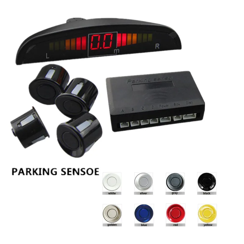 imágenes para Parking del coche LED Sensor Monitor de Auto Reverse Radar Detector 22mm Sensor de 8 Colores Para Elegir Retroiluminación de la Pantalla Envío Gratis imágenes para Parking del coche LED Sensor Monitor de Auto Reverse Radar Detector 22mm Sensor de 8 Colores Para Elegir Retroiluminación de la Pantalla Envío Gratis