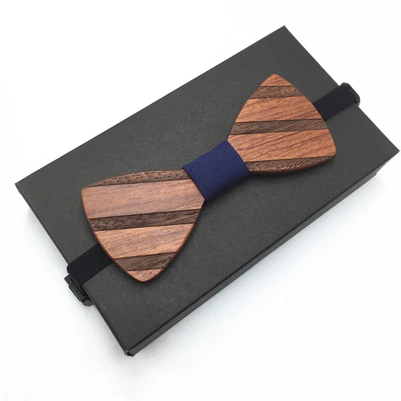 Новейшая модная индивидуальность ручной работы из натурального дерева мужской досуг мужской деревянный лук Галстуки деревянные бабочки дизайн NS31