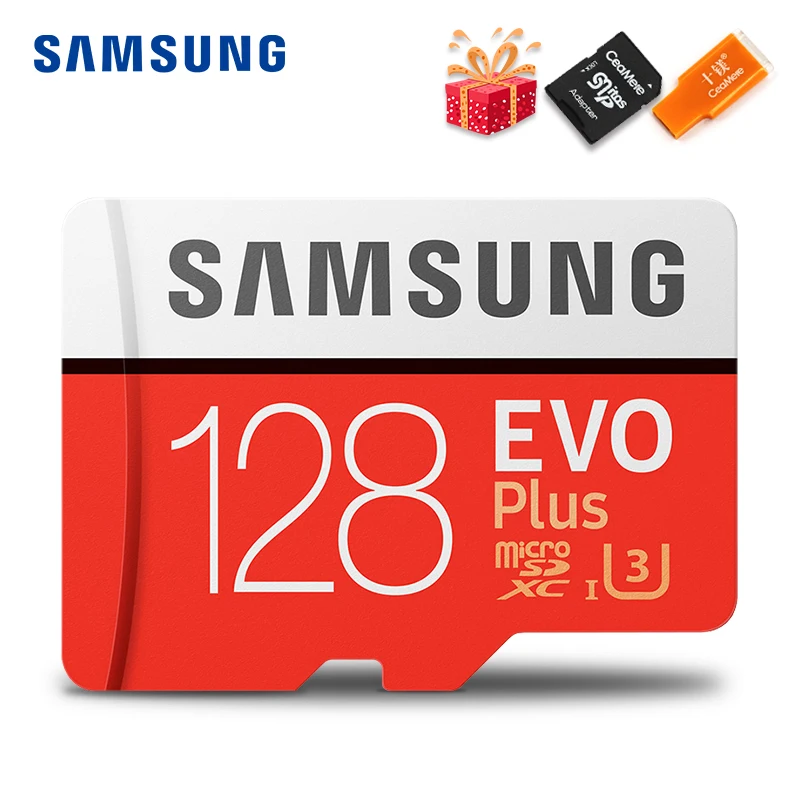SAMSUNG Microsd Card 256G 128GB 64GB 32GB 16GB 8GB 100Mb s Class10 U3 U1 SDXC Grade 1