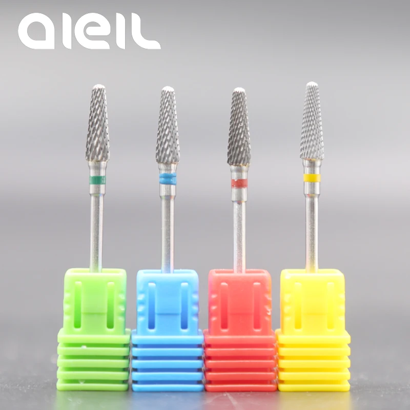 Tungsten Carbide Nail Drill Bits Milling Cutters For Manicure Nail Drill Bits Manicure Cutters For