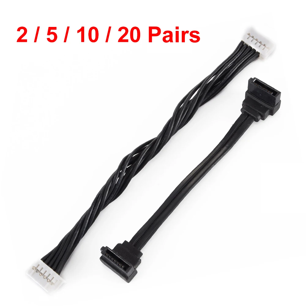 

2 / 5 / 10 / 20 Pairs Repair Parts Power SATA Data Ribbon Cable Cord Rom Drive for Microsoft Xbox 360