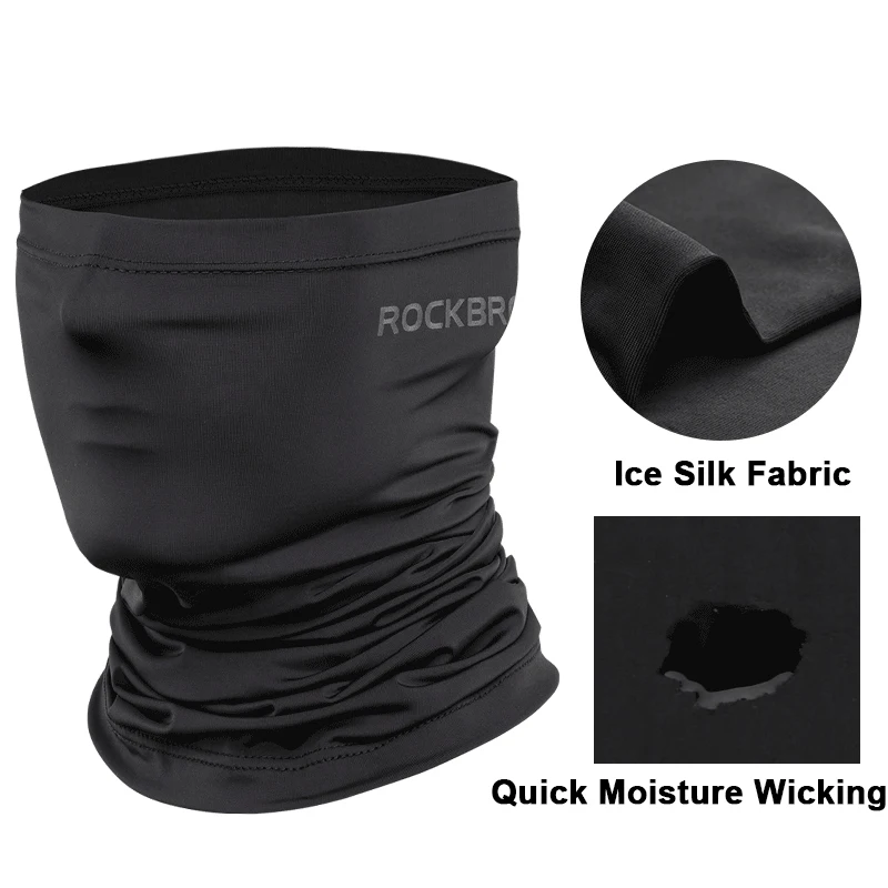 

Ice Silk Turban Summer Sunscreen Neck UV400 Facemask Magic Headscarf Men and Women Fishing Breathable Ride Towel Cover Training