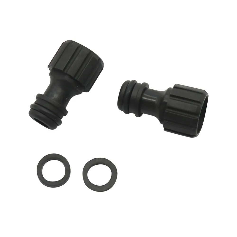 

Water pump connector 18mm Female Thread Nipple Quick connector Irrigation Plumbing Aquarium Hose Coupling 2 Pcs