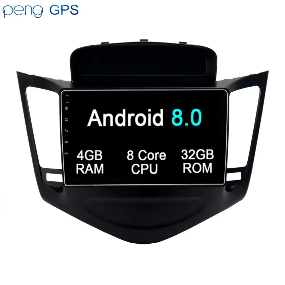 

Newest Android 7.1 8.0 Car Radio GPS Navigation Headunit for Chevrolet Cruze 2008-2012 SatNav Multimedia Car Stereo Video Audio