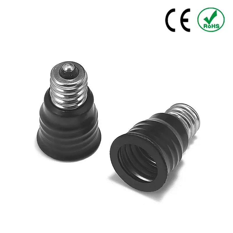 

E12 to E17 Adapter E12 to E17 Lamp Holder Converter Power Adapter Base Socket LED Light Bulb Extend Plug