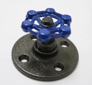 

LOFT Style Industrial Style Retro Cast Iron Flange Valve Wall Hook Clothes Hanger Hook