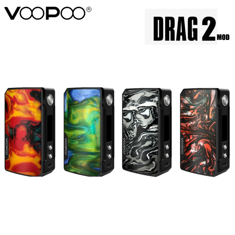 

Original Voopoo Drag 2 177W Drag 2 Box MOD Vape Electronic Cigarette Vaporizer Support Uforce T2 SubOhm Tank VS Drag Mini MOD