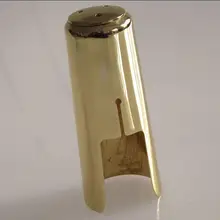 Alto Eb Саксофон металлический колпачок для саксофона резиновый деревянный мундштук латунный материал