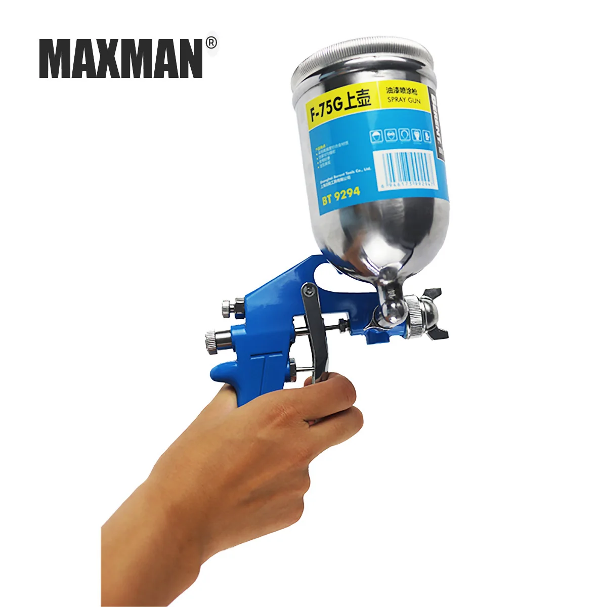 

MAXMAN Gravity Feed Paint spray gun Home decoration Commercial Manufacture Car spray Renovation Team Automatic High efficiency