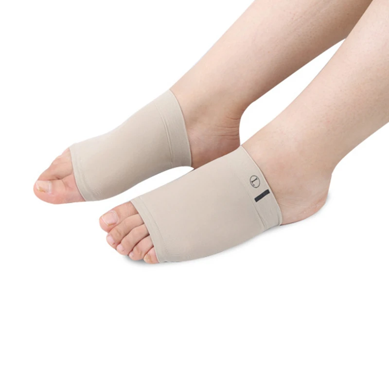Gel Plantar Fasciitis Arch Support Sleeve Arch Socks Heel Cushion Foot