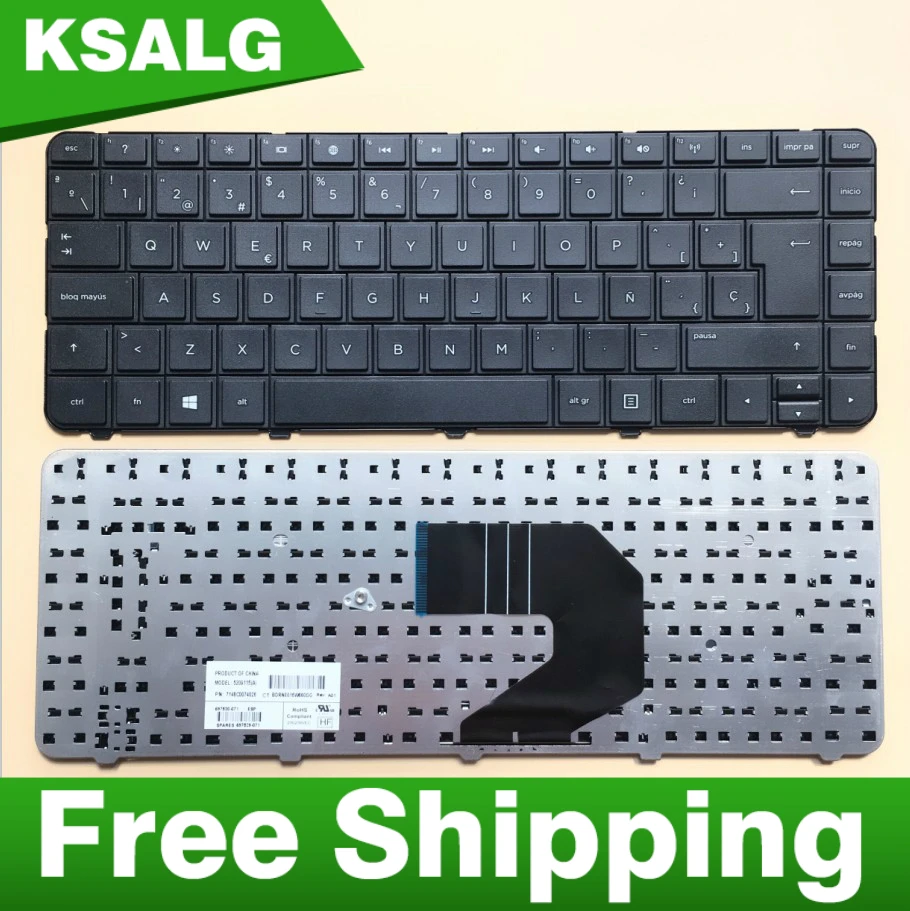 Spanish Keyboard For HP Pavilion G4 G43 G4 1000 G6 G6S G6T G6X G6 1000