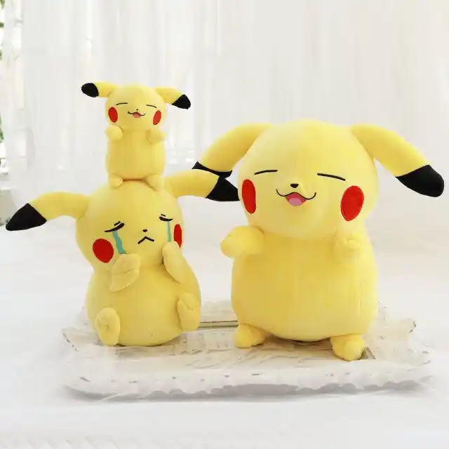 crying pikachu plush