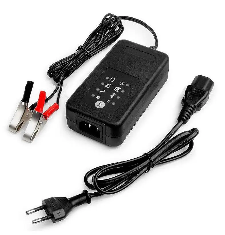 

12V Car Battery Charger,12V Lead Acid Battery Charger For SLA,AGM,GEL,VRLA,Charge Mode 4 stages,MCU Control