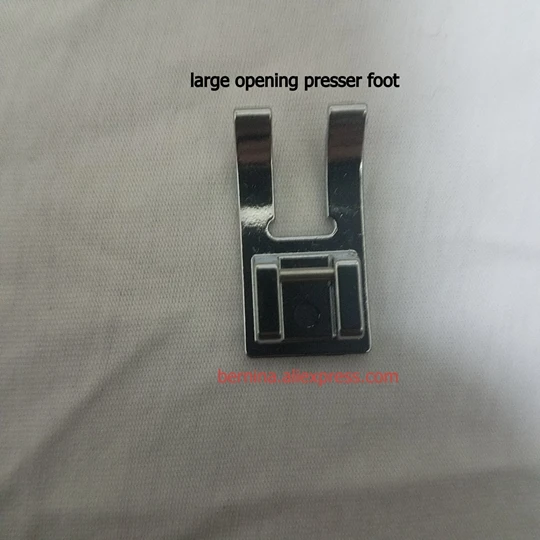 

large opening presser foot feet for Household/HOOM Sewing Machine JANOME singer pfaf juki brother bernina pfaff acm new hoom