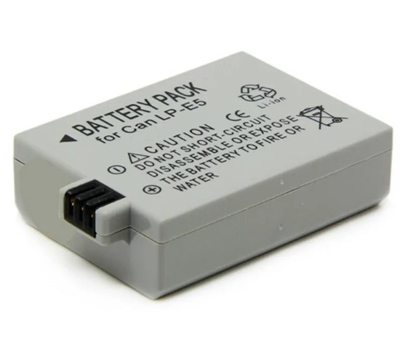 Аккумулятор для Canon EOS 1000D 450D 500D Digital Rebel T1i XS XSi Kiss F X2 X3 1600 мАч|batteries laptop|battery for iphone