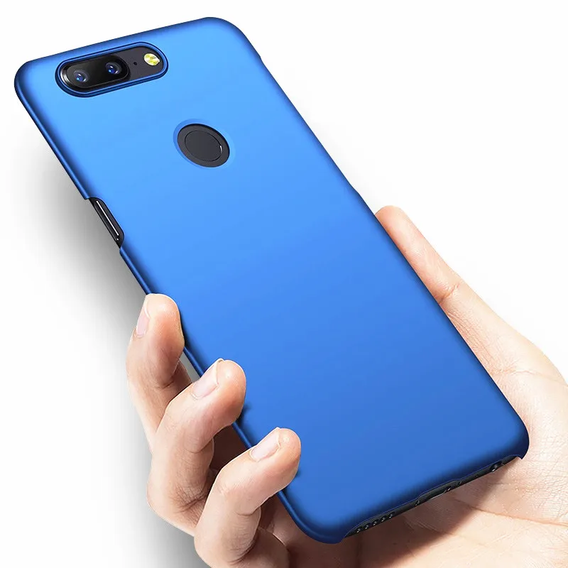 

High quality For Oneplus 7 6T 6 Slim Colorful Rubber Frosted Matte Plastic hard Cover Case Cover For Oneplus 5T 5 3 3T 2 X
