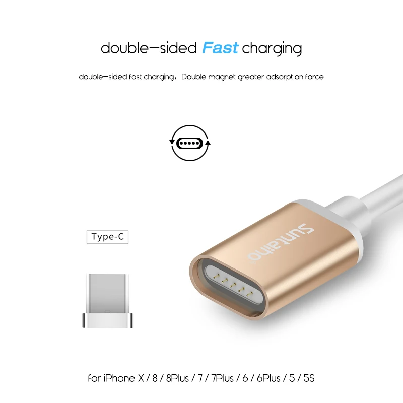 Suntaiho Type c cable 1+6 Magnetic cable for samsung s9 Type C Conver to Android Type c iOS for iphone charger for redmi note 5 Suntaiho Type c cable 1+6 Magnetic cable for samsung s9 Type C Conver to Android Type c iOS for iphone charger for redmi note 5