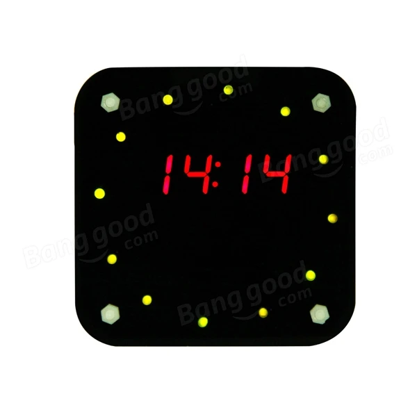 

DS1302 Rotation LED Electronic Clock Kit + Acrylic Box