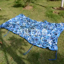 VILEAD 2 м(6.5FT) широкая синяя камуфляжная сеть военный армейский Камуфляжный сетчатый солнцезащитный крем наружный тент для охоты кемпинг автомобильная палатка