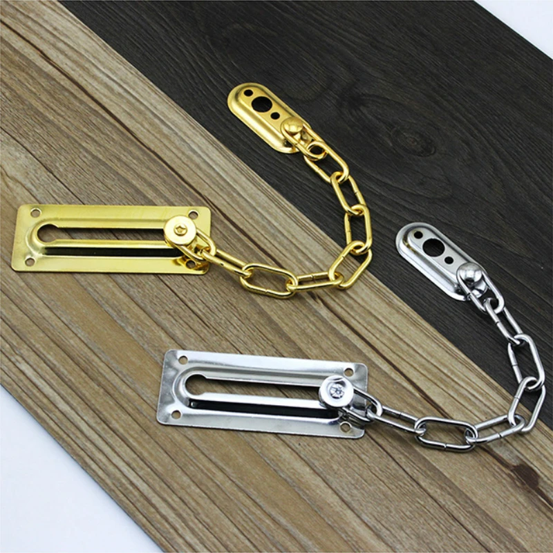 Stainless Steel Anti-Stealing-Link Door Chain Hotlink Protection Anti-Leech Contain the mounting screws | Обустройство дома