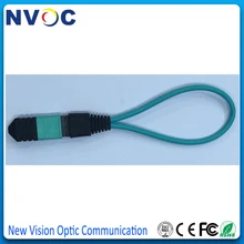 Оптоволоконная петля обратная MPO 12 ядер многомодовая OM3, MPO/MTP оптоволоконная петля