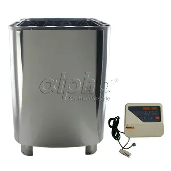 شراءشحن مجاني 12KW380-415V ساونا موقد الفولاذ المقاوم للصدأ الساونا الجافة مع كون جهاز تحكم رقمي مجاني المسؤول كوستاريكا