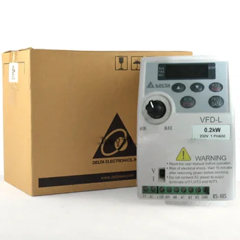 

VFD-L Series VFD002L21A Inverter 220V 0.2KW