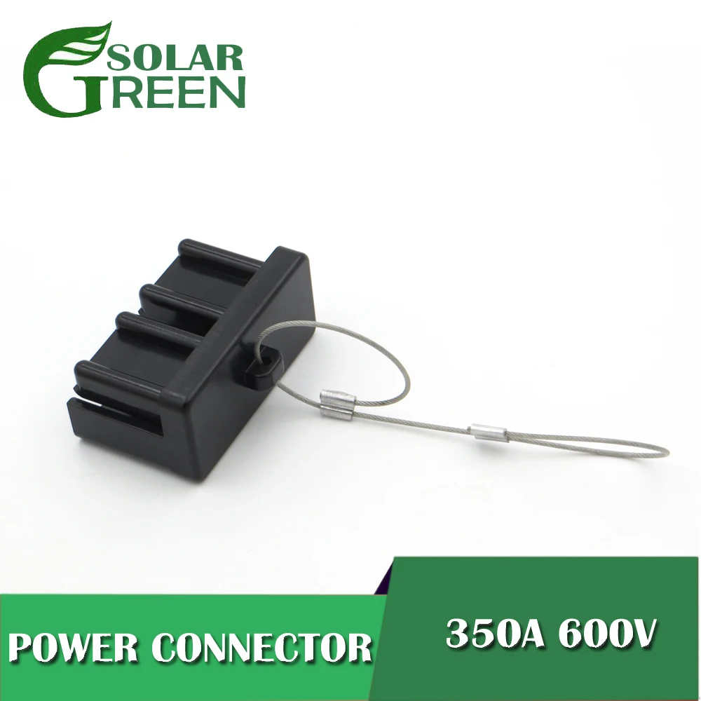

1pc X SH350 350A Dust Cap Cover end SH350 plug connector Battery Quick Connect Rubber Black
