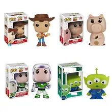 Funko Pop Movie Toy Story 4 Кукла Базз Лайтер Вуди и Хэмм игрушка Фигурки Коллекционная модель игрушки для детей