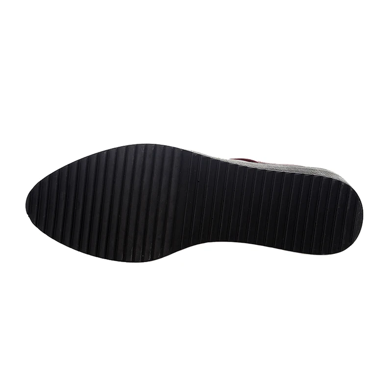 Женские оксфорды высокого качества обувь на сплошной платформе слипоны ...