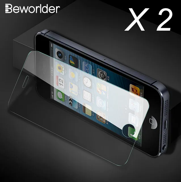 Special Offers Beworlder Tempered Glass For iphone 5S SE 5 5C 4S 4 Screen Protector 9H Premium For Apple iphone SE Glass Protective Transparent