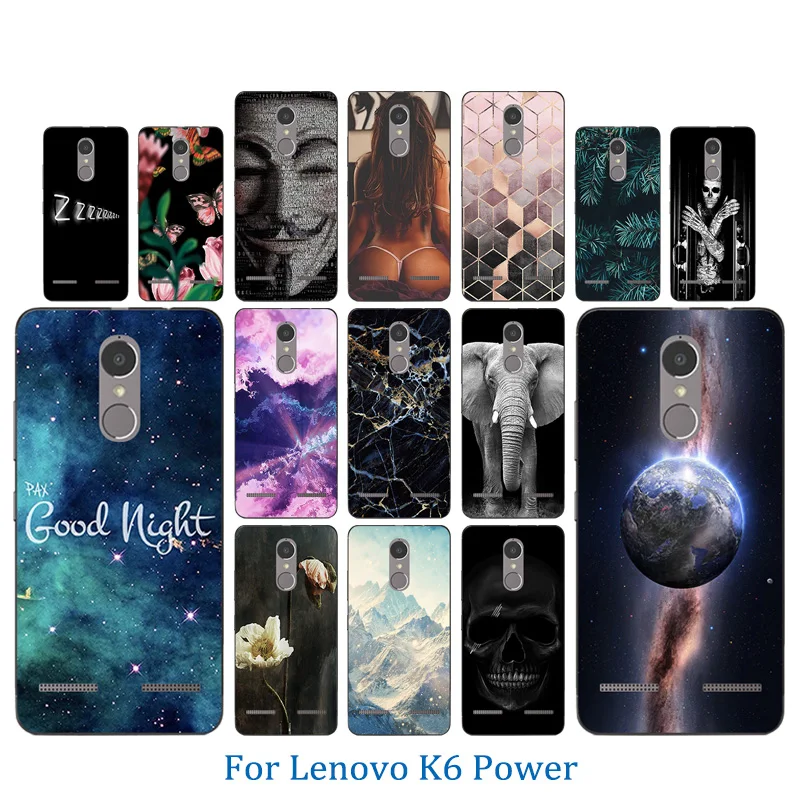 K6 чехол для lenovo Vibe 5 0 дюймов Крюк узор высококачественный мягкий ТПУ прозрачный