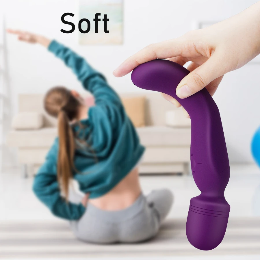  FLXUR 10 modes Powerful AV Vibrators for Women Magic Wand Body Massager Clitoris Stimulate Sex Toys