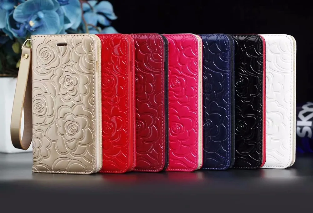 

XINGDUO Luxury PU Leather case for iphone X XS 7 8 plus Flower Wallet Phone Bags case for iphone XR XS MAX for iphone 6 6S Plus