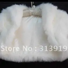 Свадебная меховая болеро куртка для свадебного платья или вечерних платьев