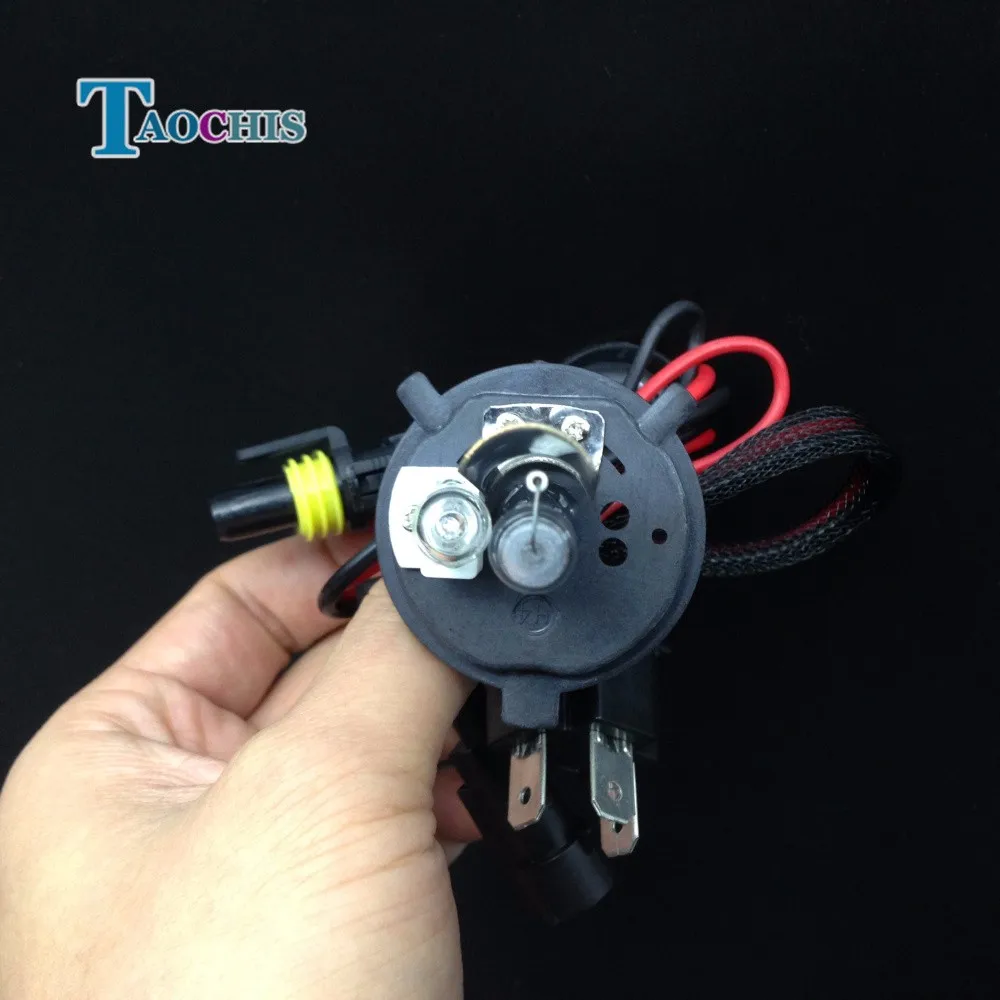 TAOCHIS 12V 55W H4-2 H/L H4 HID головной светильник, замена ксеноновых ламп, лампа, светильник 4300k 5000k 6000k 8000 k, автомобильный светильник s