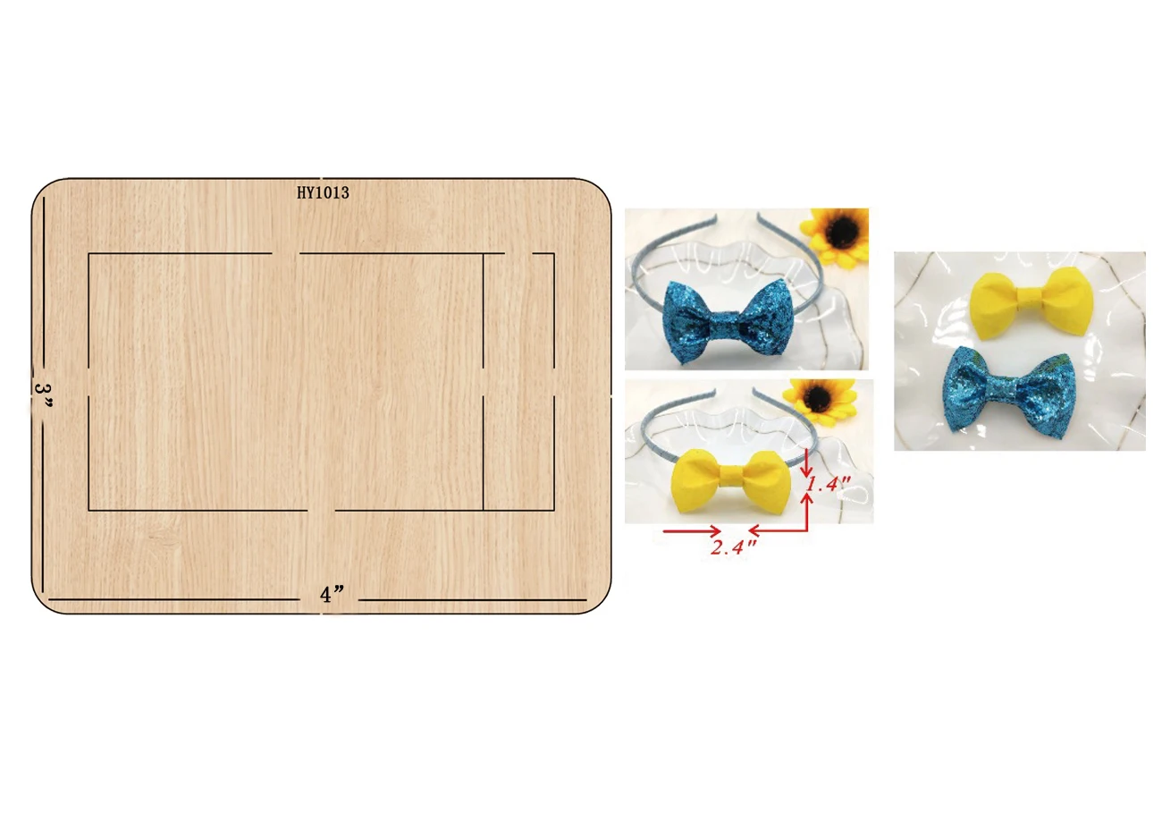 

bow cutting dies 2019 new die cut &wooden dies Suitable for common die cutting machines on the market