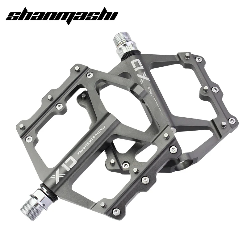 Mountain Bike Bicycle Pedals Large Comfortable Bearing Pedal Non-Slip Pedal