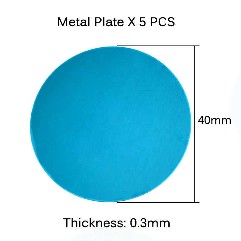 5 шт./лот OD 40 мм 35 мм 30 мм металлическая пластина-диск железный лист для магнитного держателя телефона для магнитных автомобильных держателей подставки для телефона Прямая поставка