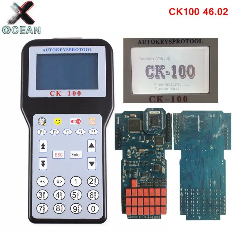 

2019 Newest Generation CK-100 V99.99 V46.02 Universal Auto Key Programmer CK100 With Multi-language transponder