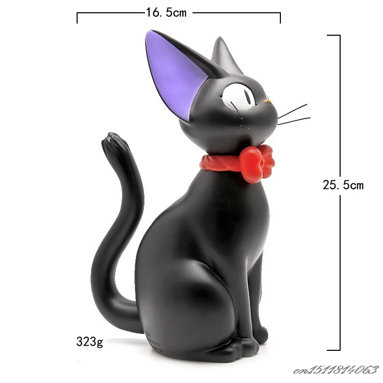 Студия Ghibli Miyazaki Kiki служба доставки модель кошка ПВХ DIY фигурка копилка детская
