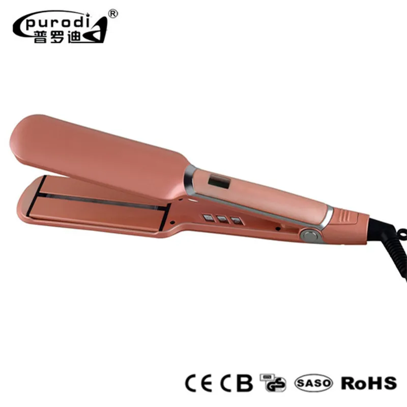 wide plate infrared hot fast professional ceramic ionic flat iron hair