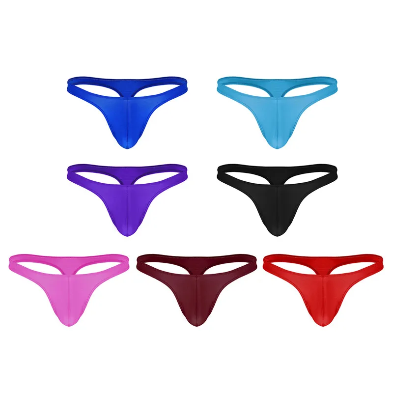 

FREEBILY Gay Men Sexy Lingerie Sissy Underwear Panties Lingerie Panties Bulge Pouch Bikini G-string T-back Thong Brief Underwear
