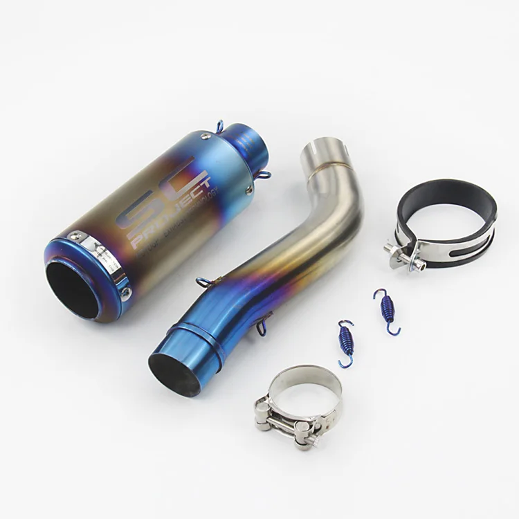 

Motorcycle exhaust muffler Escape slip ON for Ducati Scrambler climber self-propelled modified mid-single out exhaust pipe
